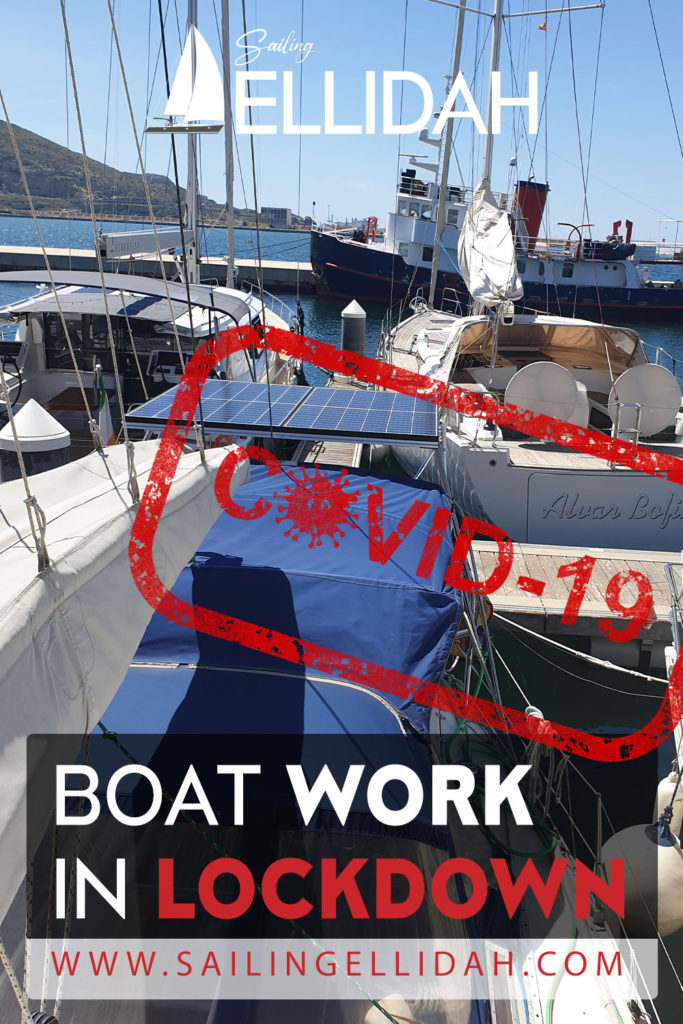 Boat Work in Covid-19 Lockdown 2