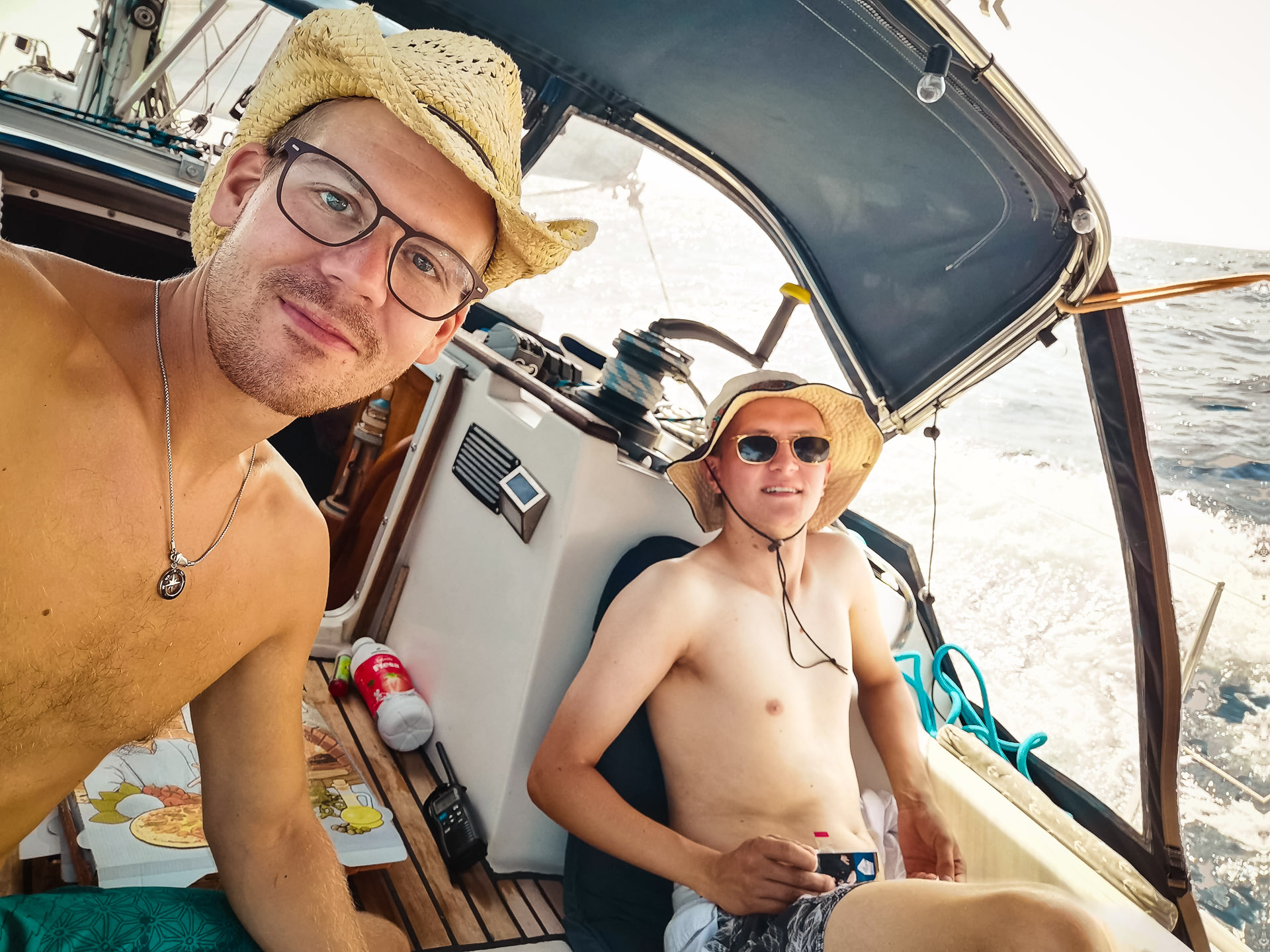 Sailing from Denia to Ibiza